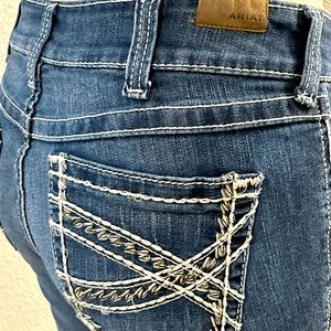 Ariat womens mid rise wide leg